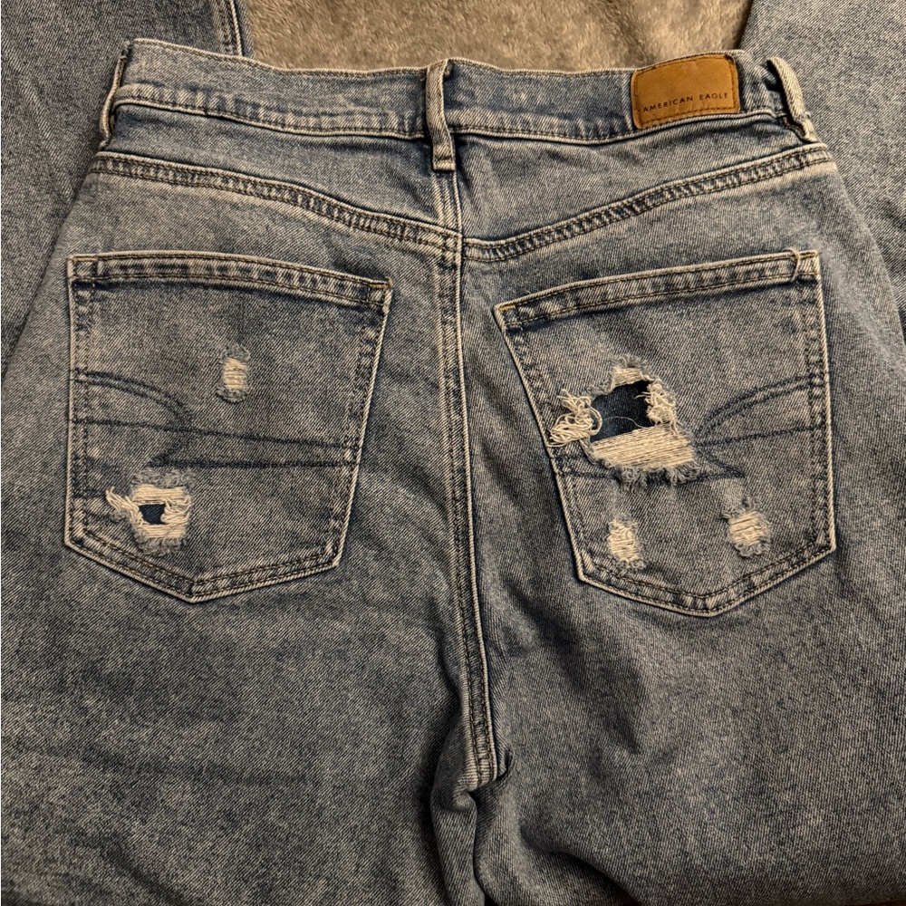 Distressed Mom Jeans - Picture 4 of 4